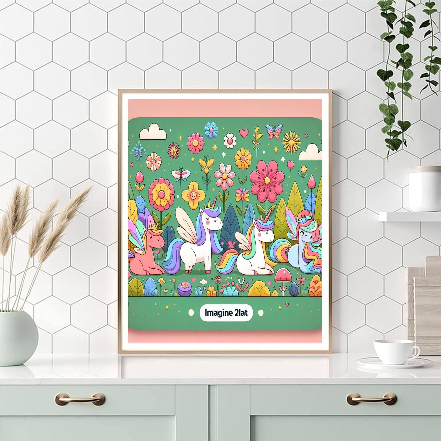 Garden Of Magical Dreams Paint By Numbers Art
