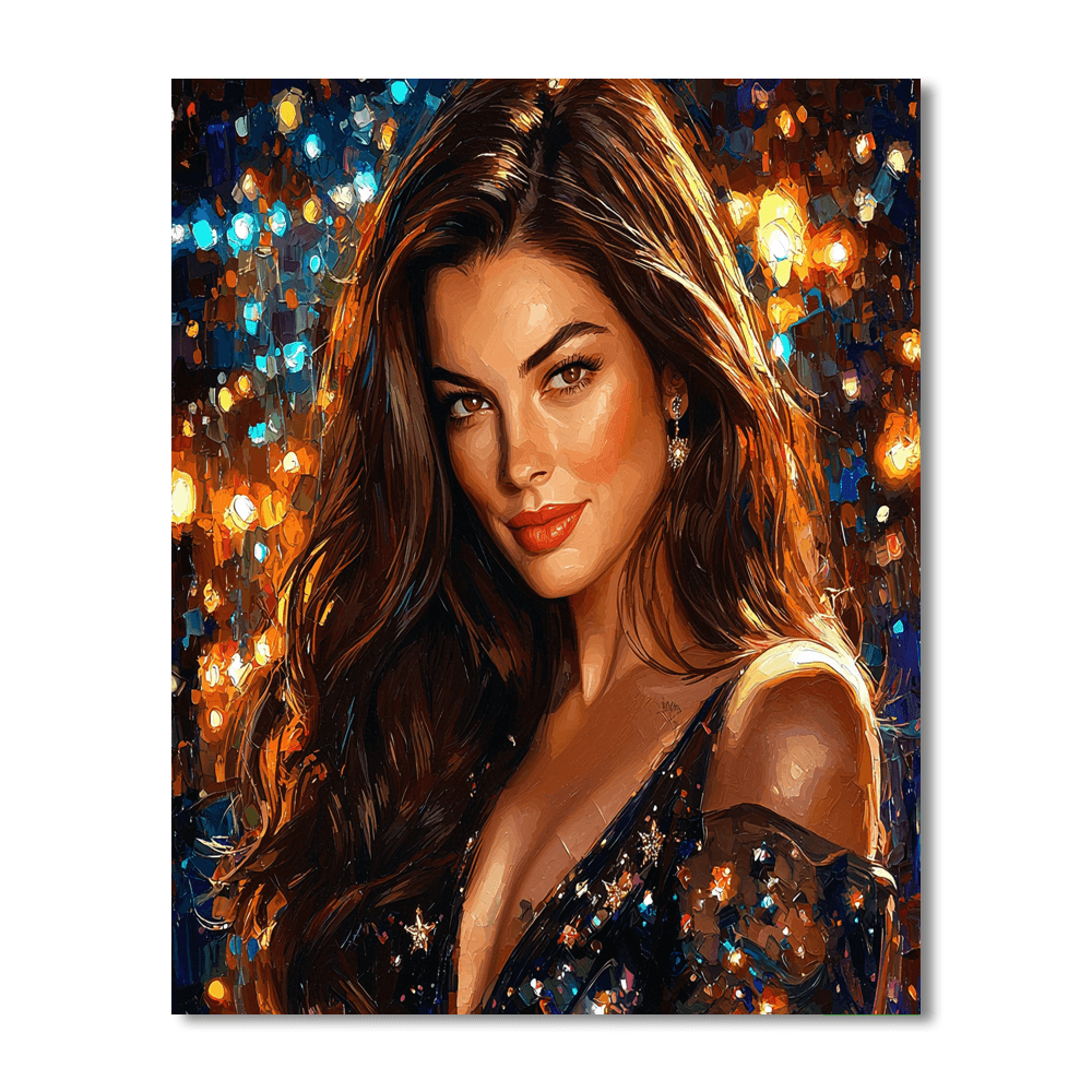 Anne Hathaway: The Enchanting Dreamer Of Hollywood Paint By Numbers