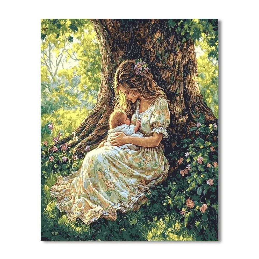 Nestled In Nature Painting Number Kit