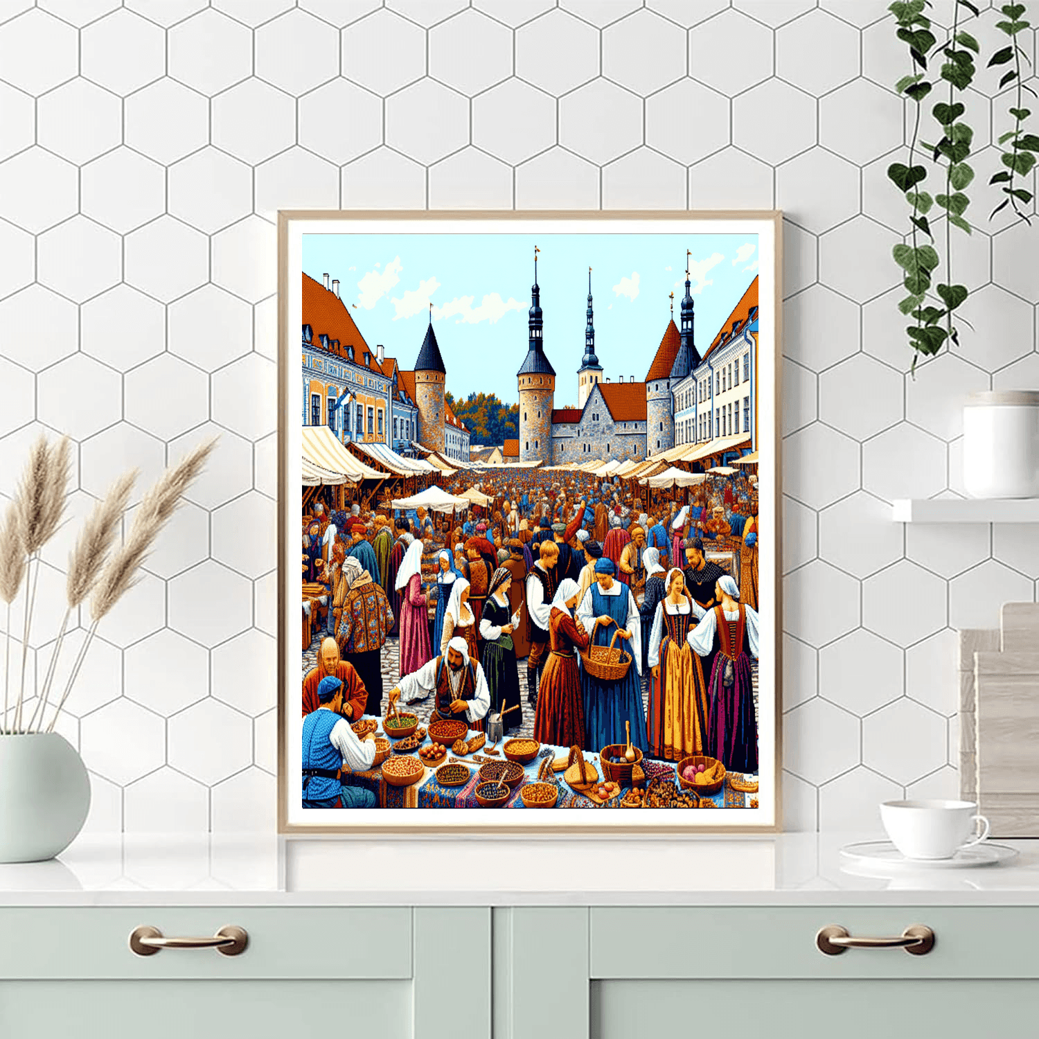 Tallinn Old Town Days - Estonia Numbered Painting Kits