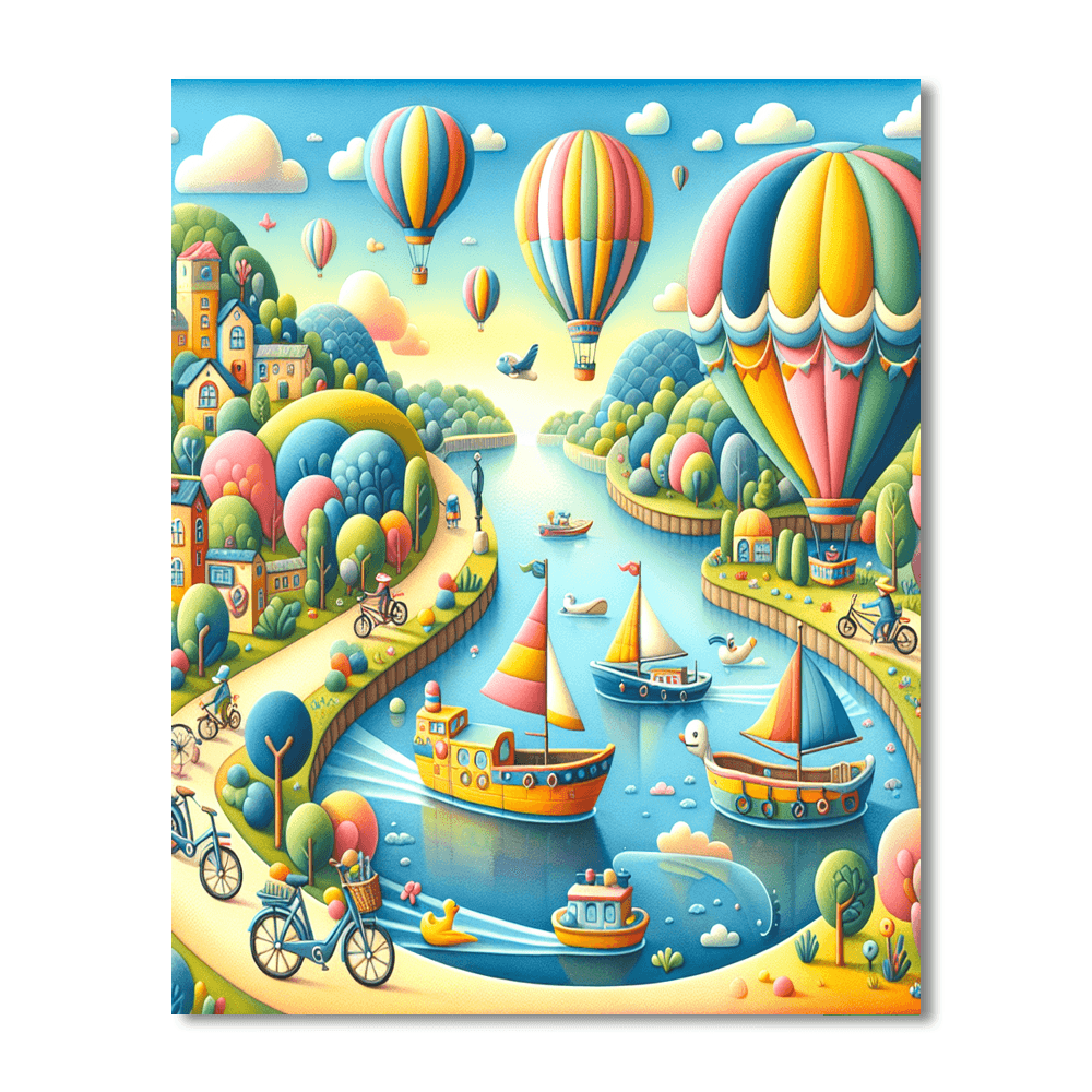 Adventure Awaits! Paint By Numbers Art