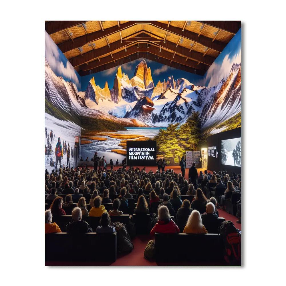 Ushuaia International Mountain Film Festival - Argentina Paint By Numbers Art