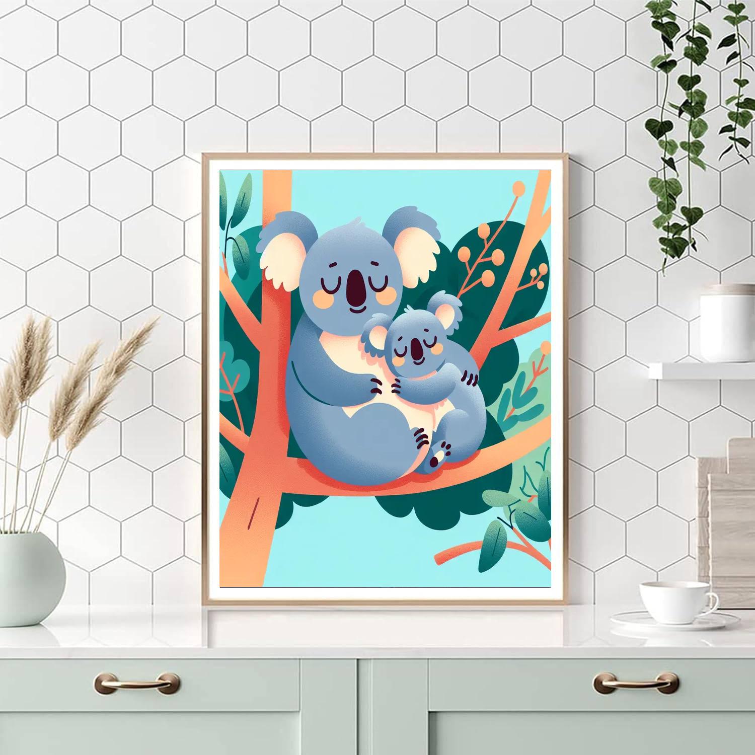 Koala's Kozy Kingdom Numbered Painting Kits