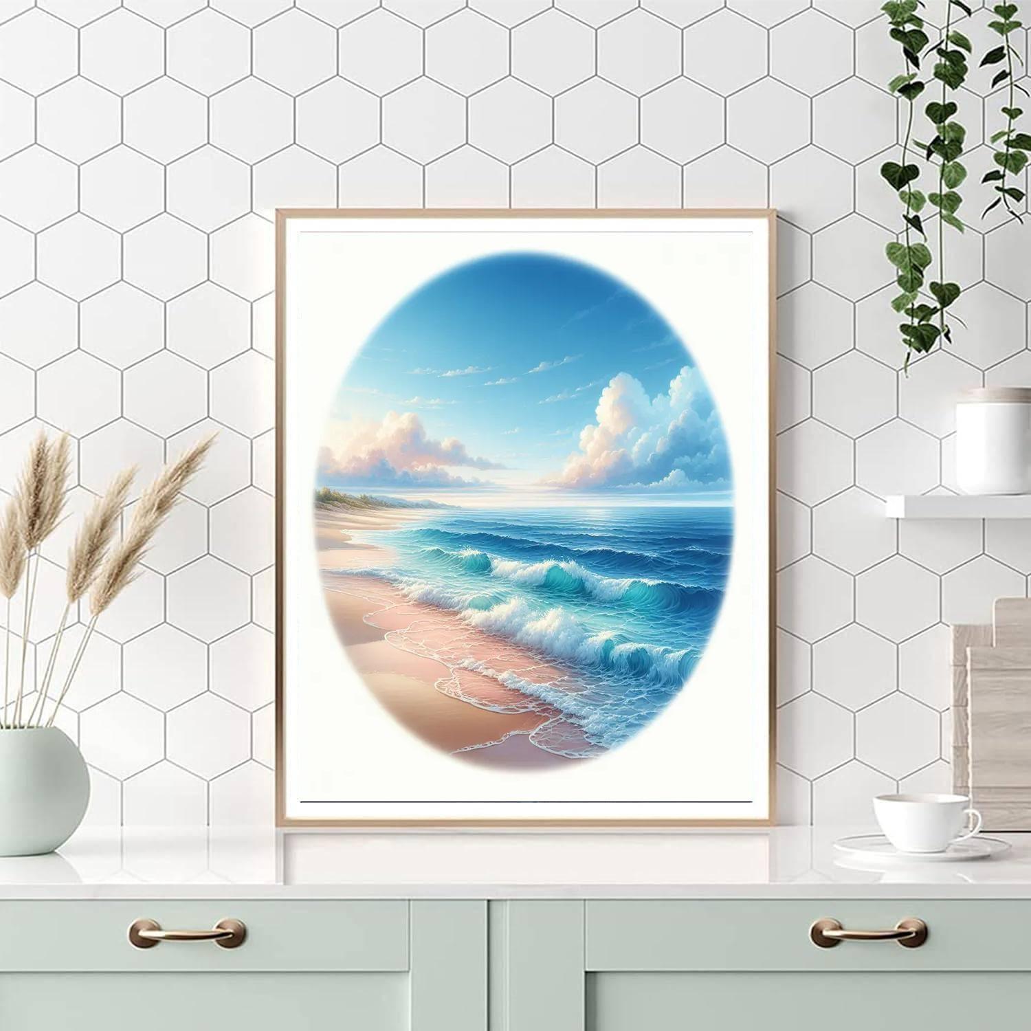 Sunlit Seaside Escape Paint By Number