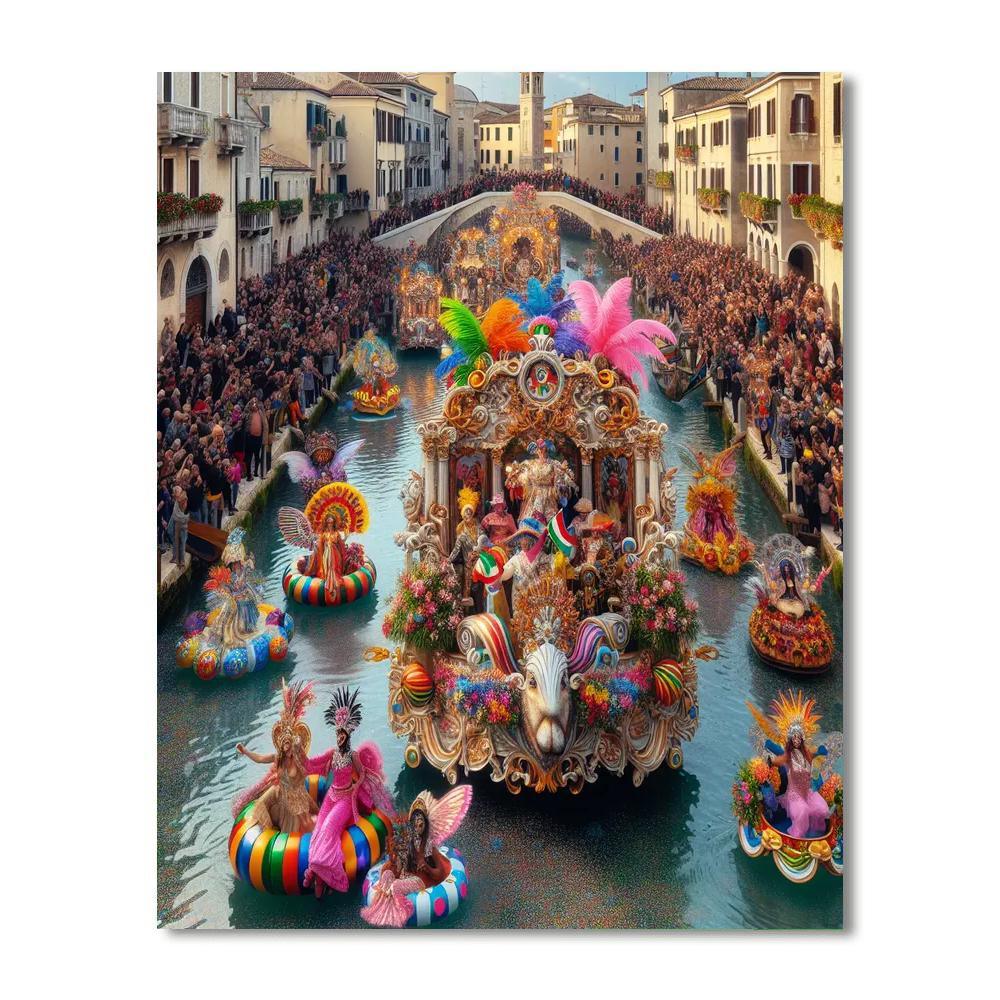 Karnival - Cesenatico, Italy Paint By Number