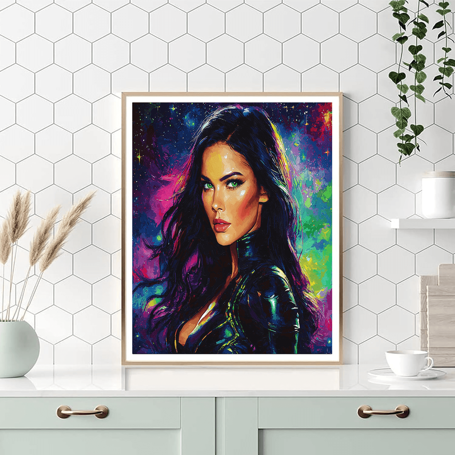 Zoe Saldana: The Intergalactic Icon Of Strength Paint By Number