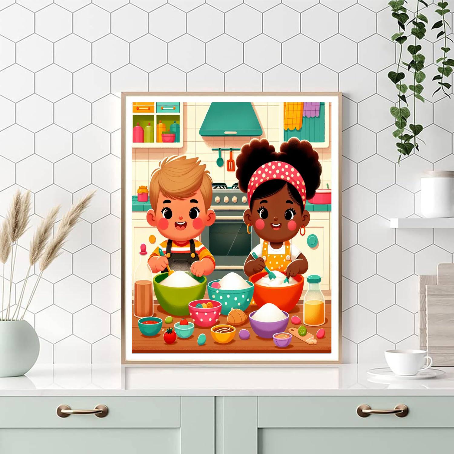 Baking Fun Numbered Painting Kits