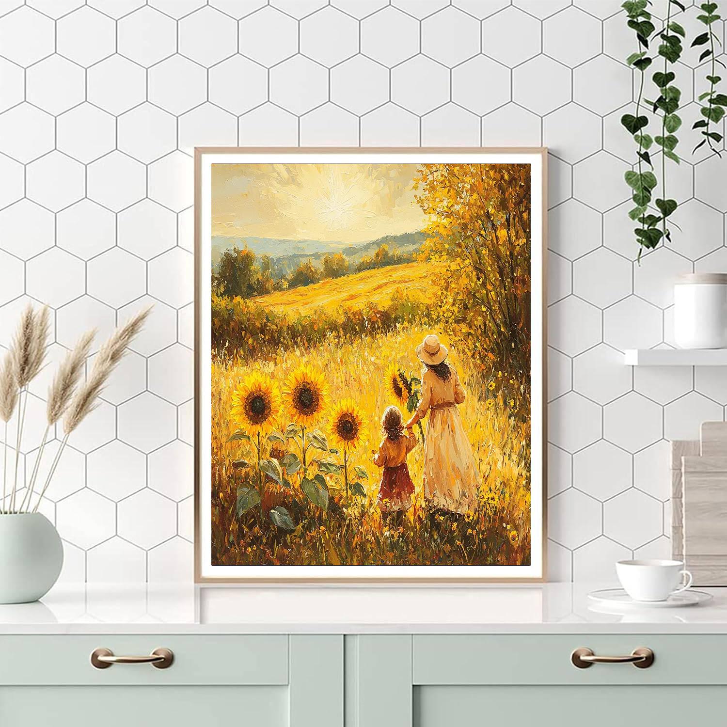 Golden Field Of Memories Paint By Number