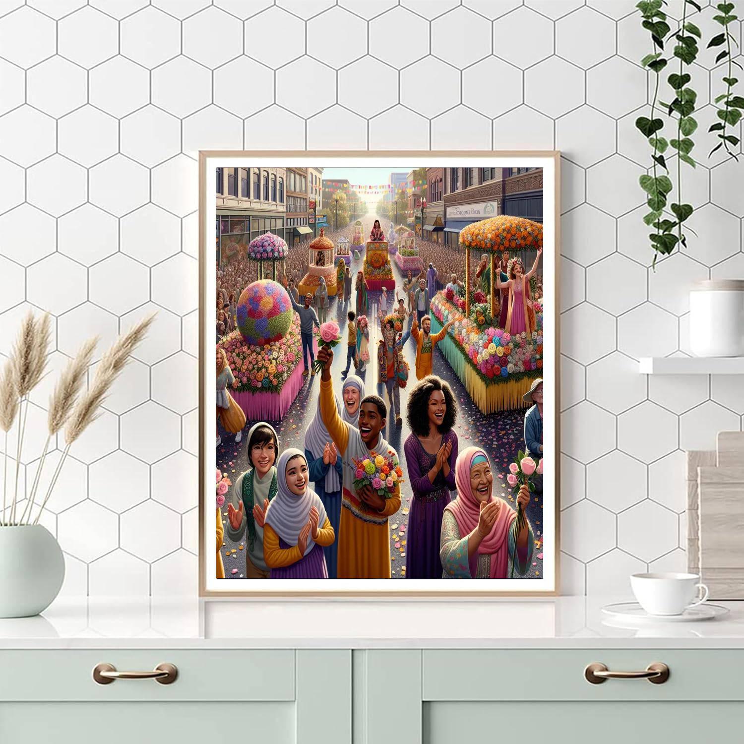 The Rose Festival - Usa Paint By Number