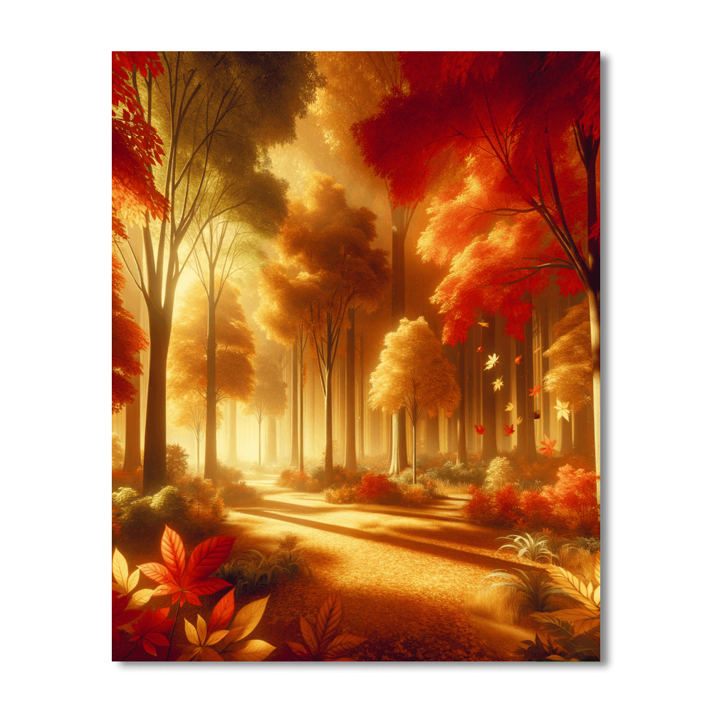 Autumn's Splendor Paint By Numbers
