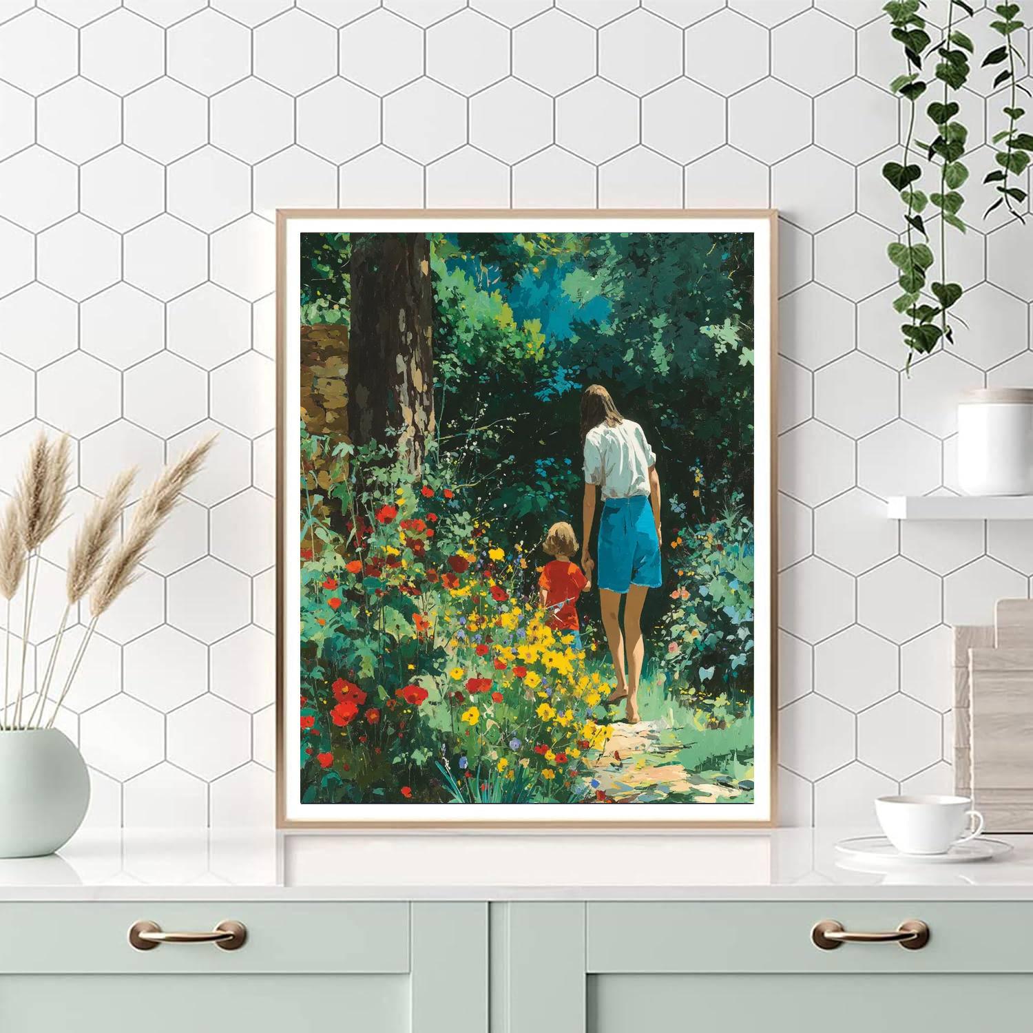 Garden Of Maternal Memories Paint By Numbers Kits