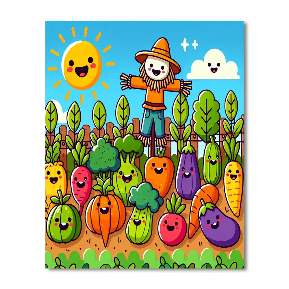 Sunny Harvest DIY Paint By Numbers