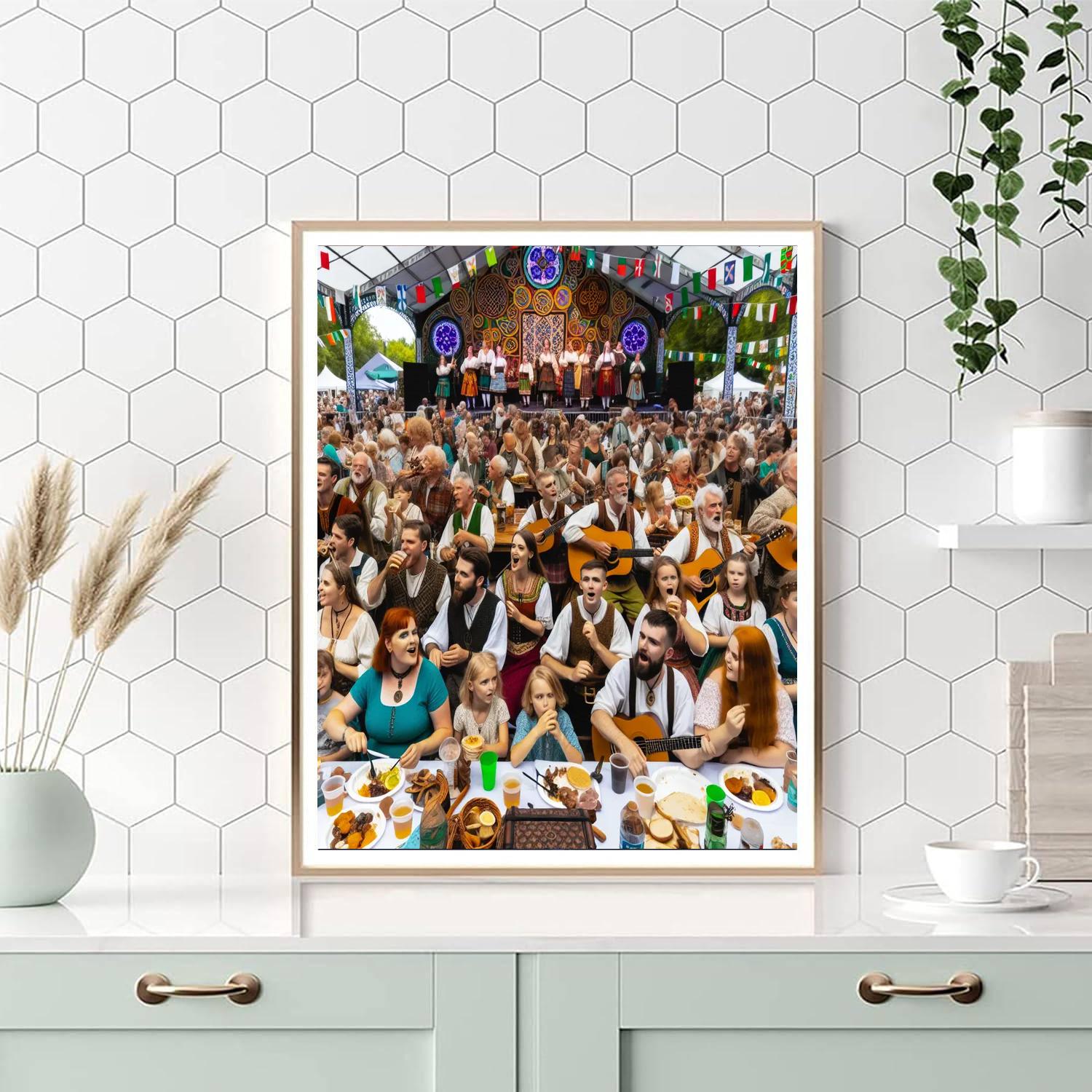 Celtic Heritage Festival - United Kingdom DIY Paint By Numbers