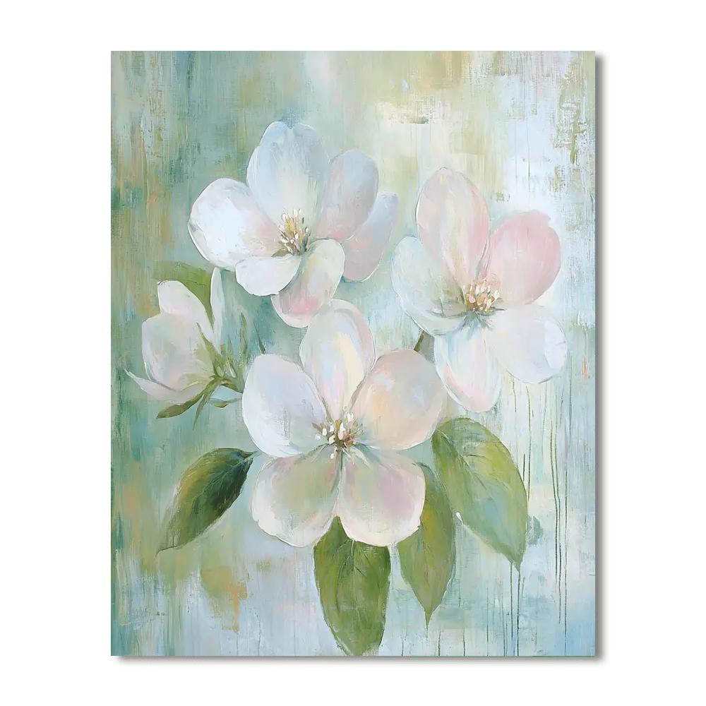 Edgar Degas Inspired Ephemeral Spring  Painting Number Kit