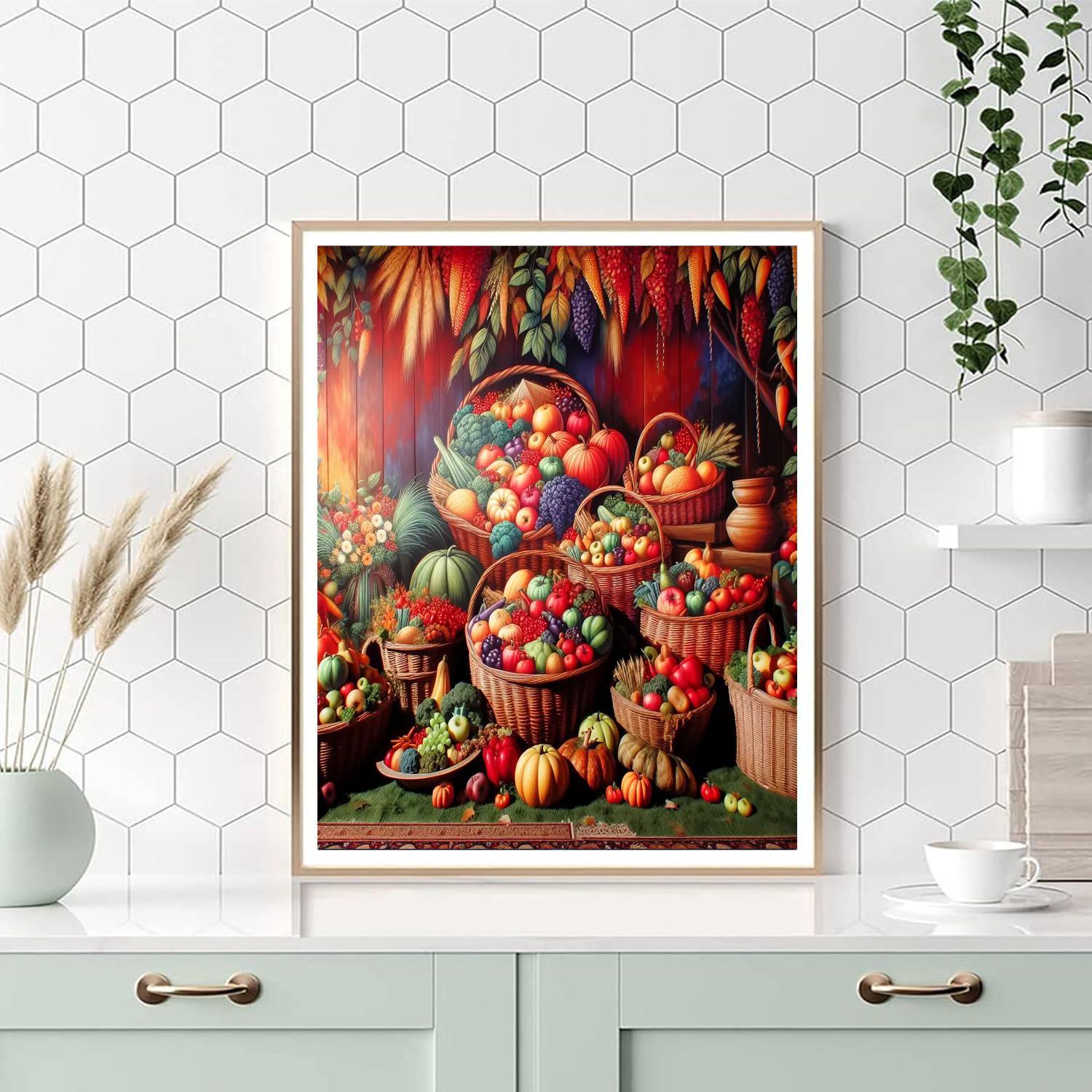 Harmonious Harvest Festival Painting By Numbers Kit