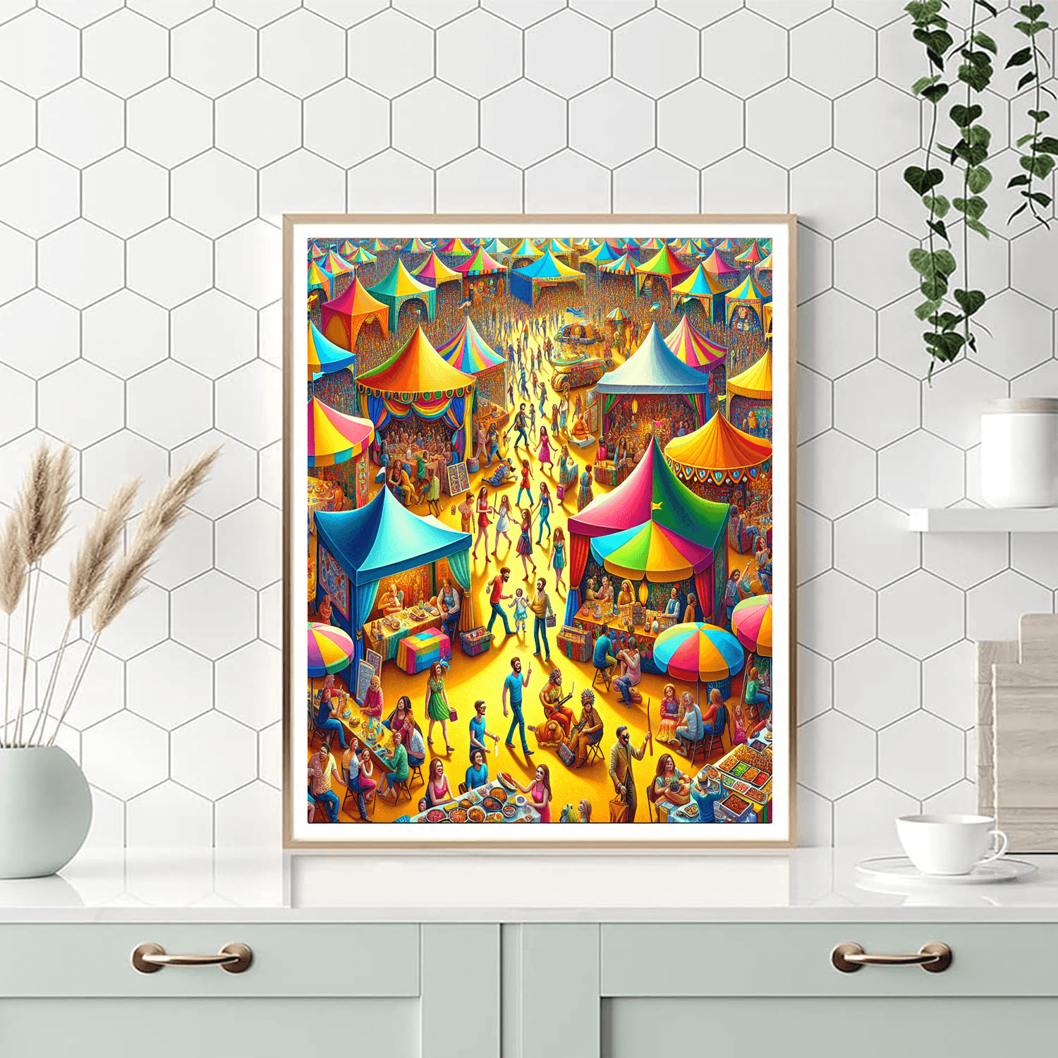 The Adelaide Fringe Festival - Australia Paint By Numbers Kits