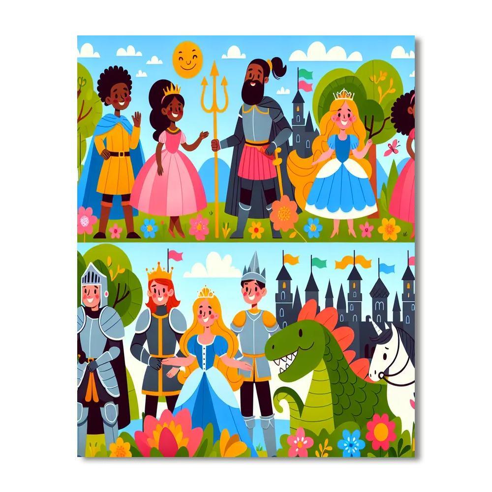 Fairytale Adventure Quest Paint By Number