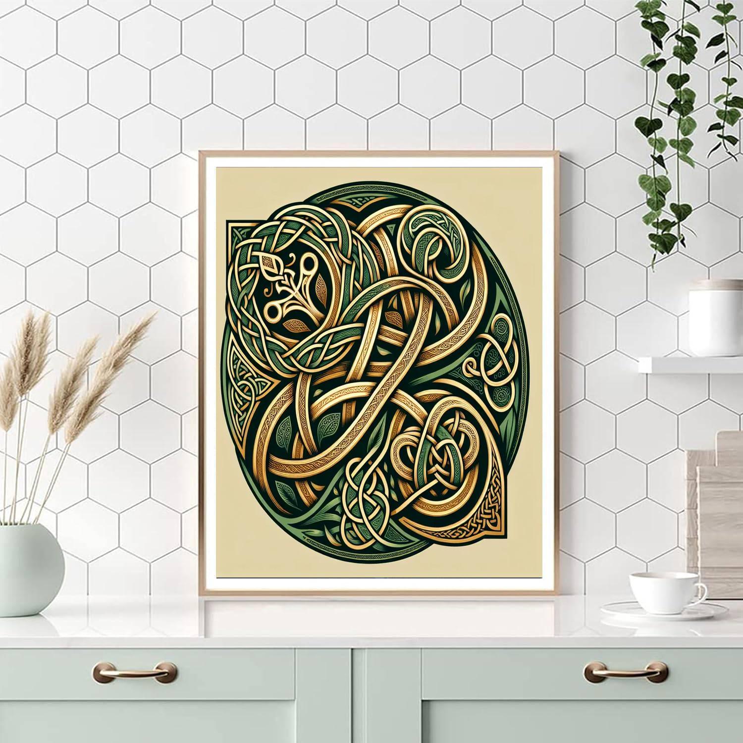 Celtic Knotwork Patterns Paint By Numbers Kits