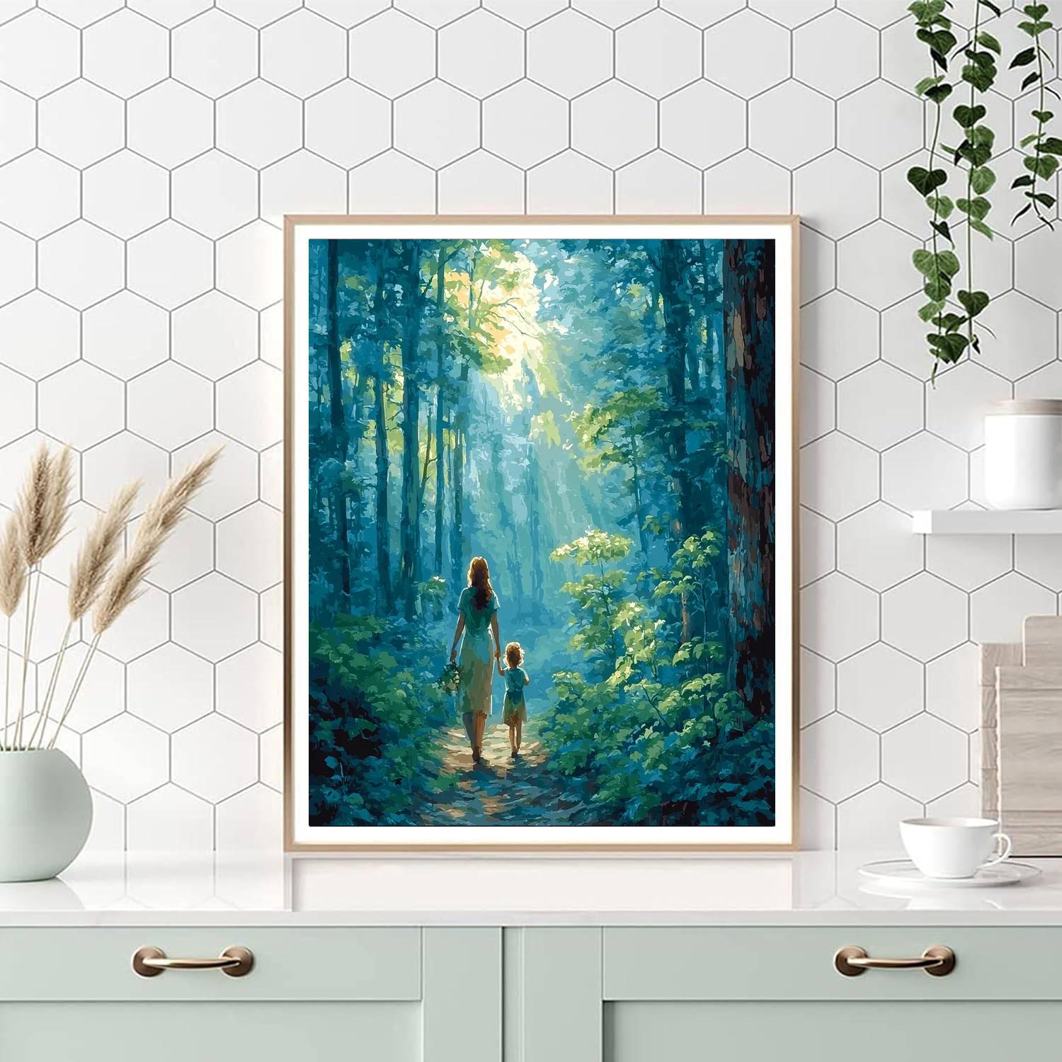 Mystical Woodland Walks Paint By Numbers