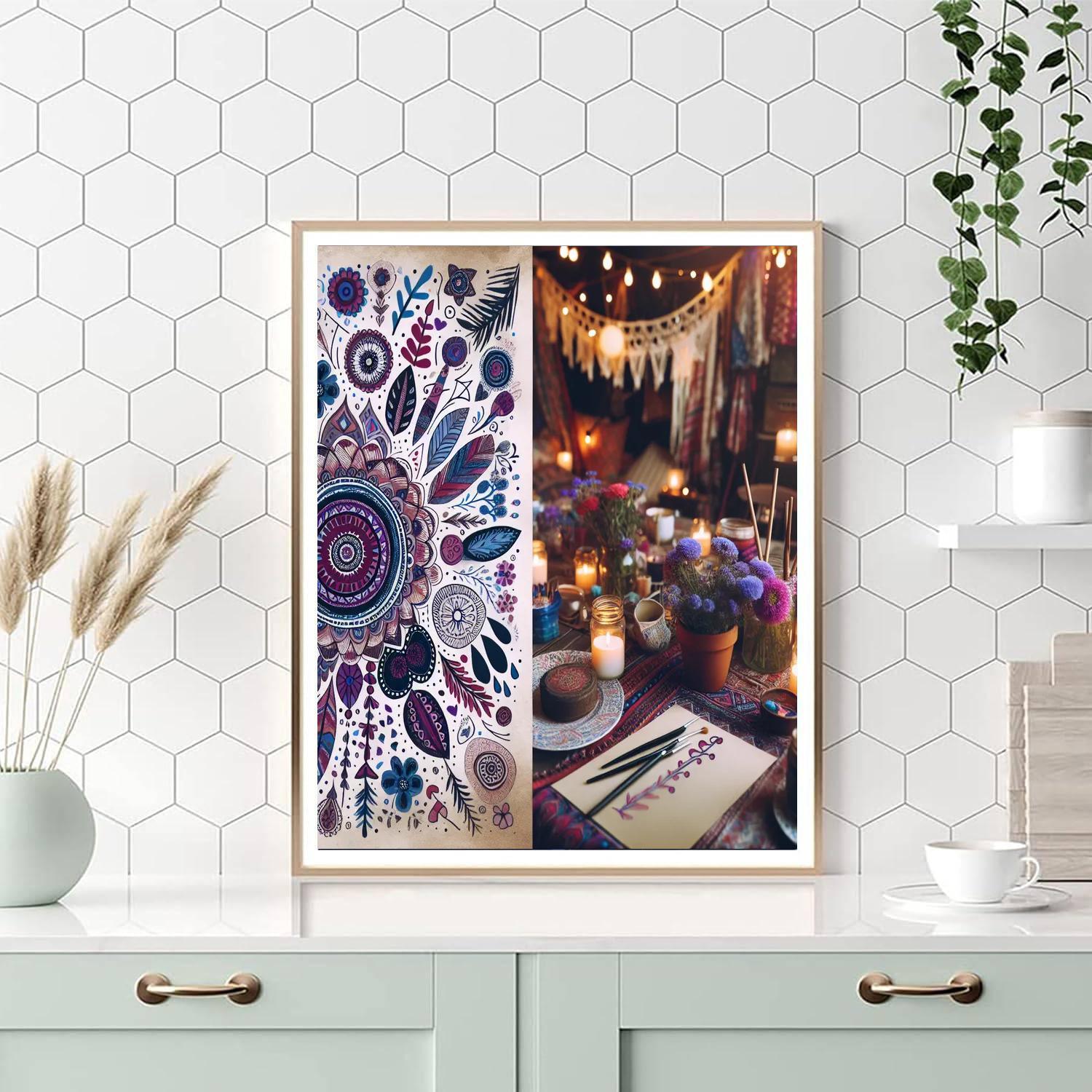 Bohemian Dreamland Paint By Color