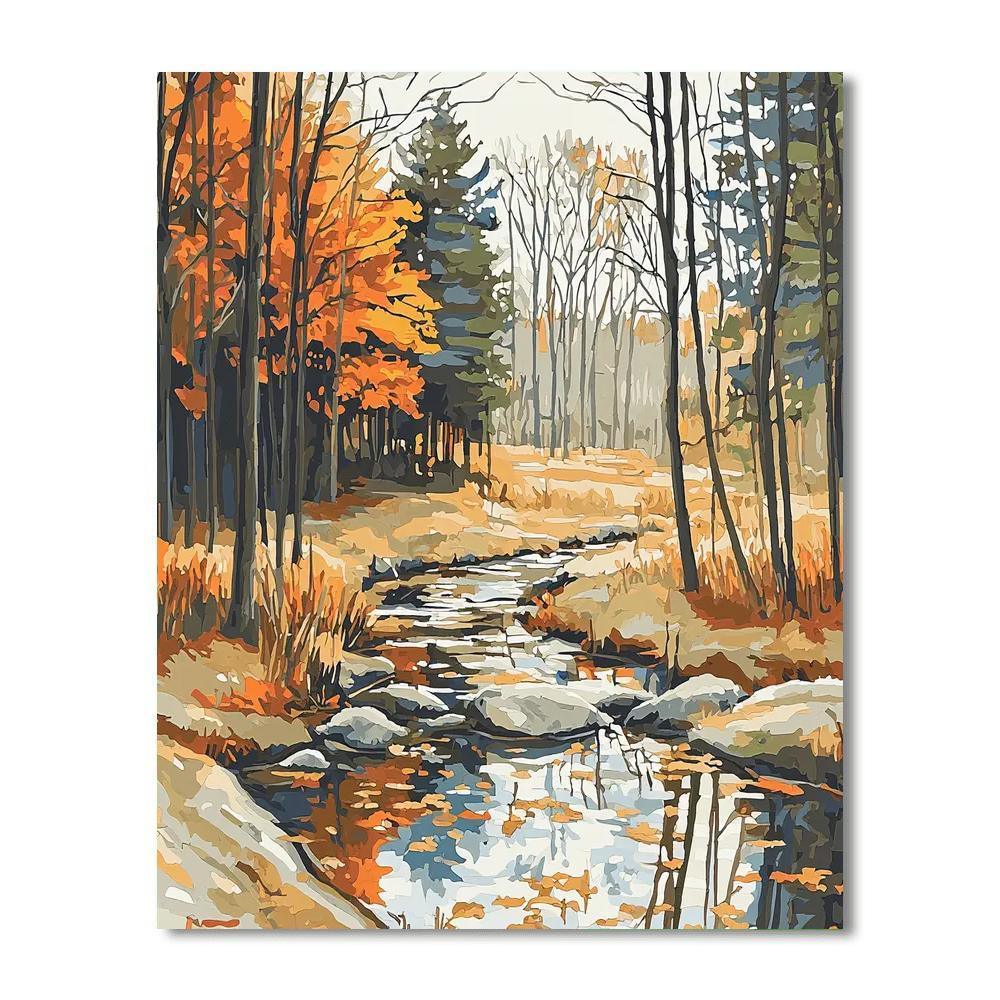 Nandalal Bose Inspired Silent Rhythms Of The Wild  DIY Paint By Numbers