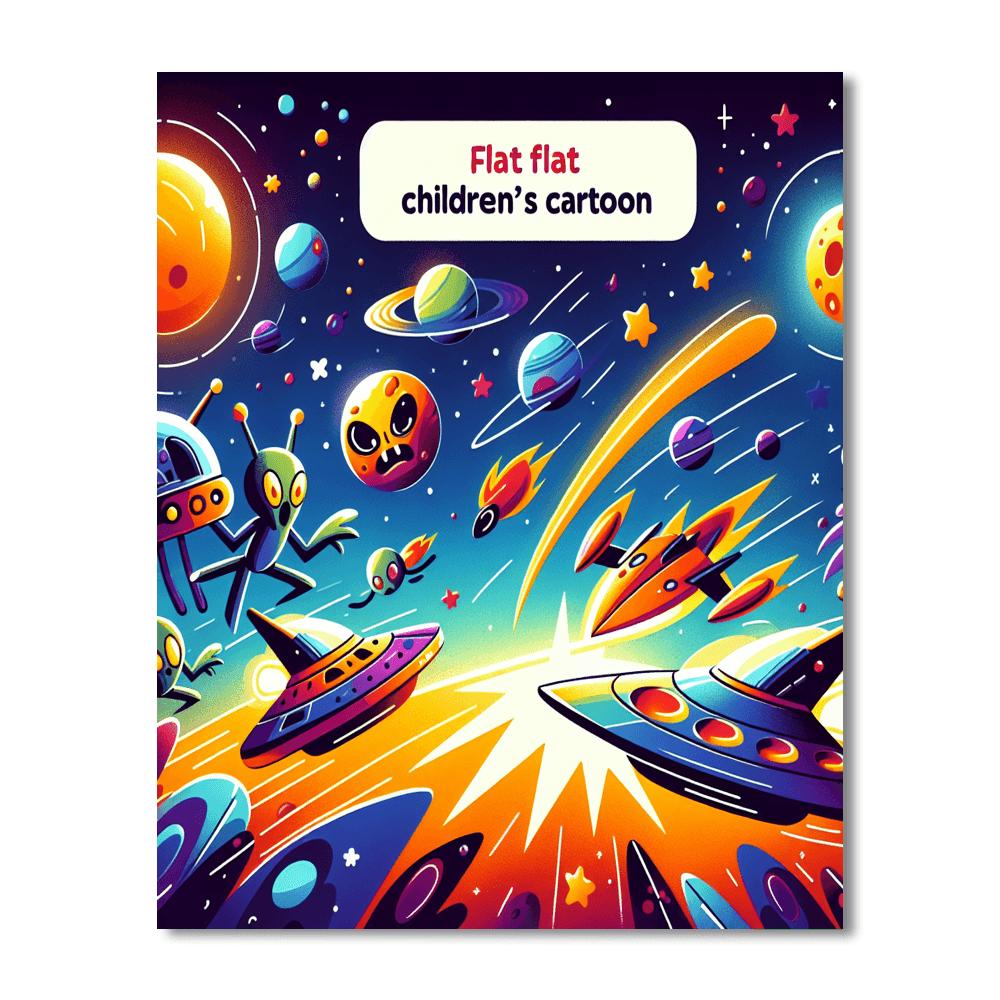 Galactic Battlefront Paint By Numbers Art