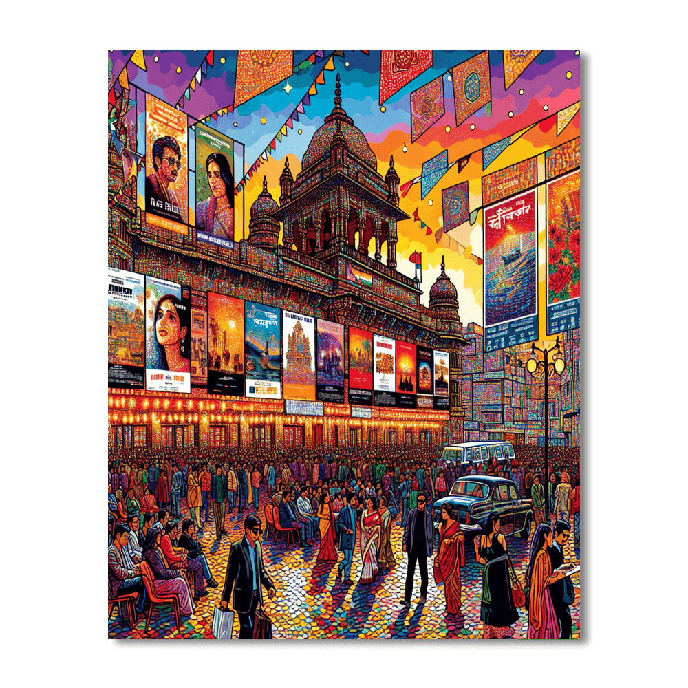 Pune International Film Festival - India Number Painting