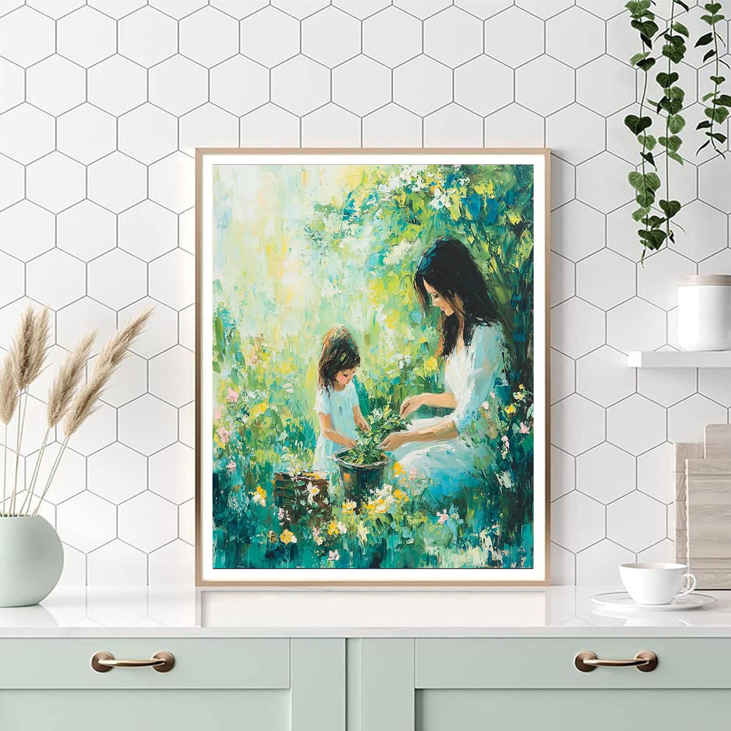 Garden Of Innocence Number Painting