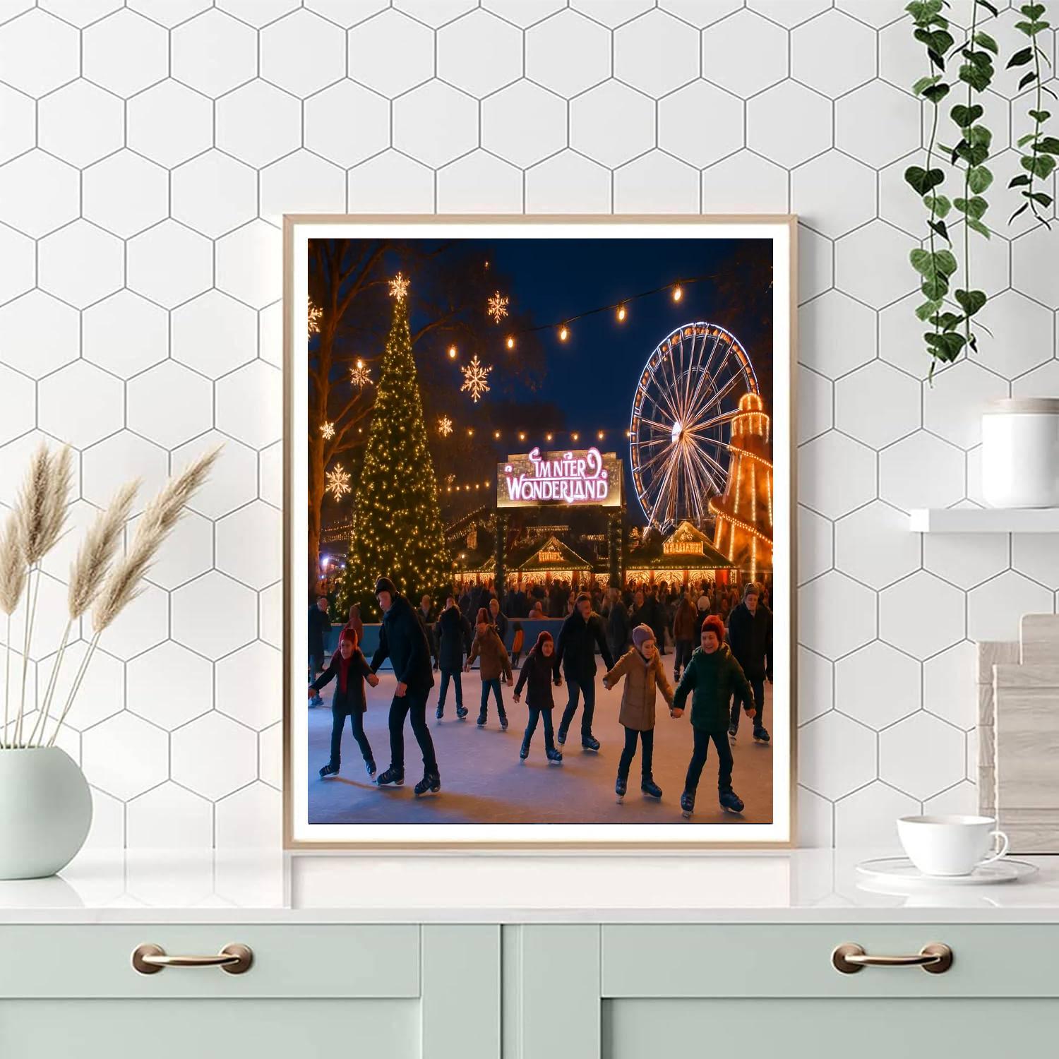 Winter Wonderland - England Paint By Numbers Kits