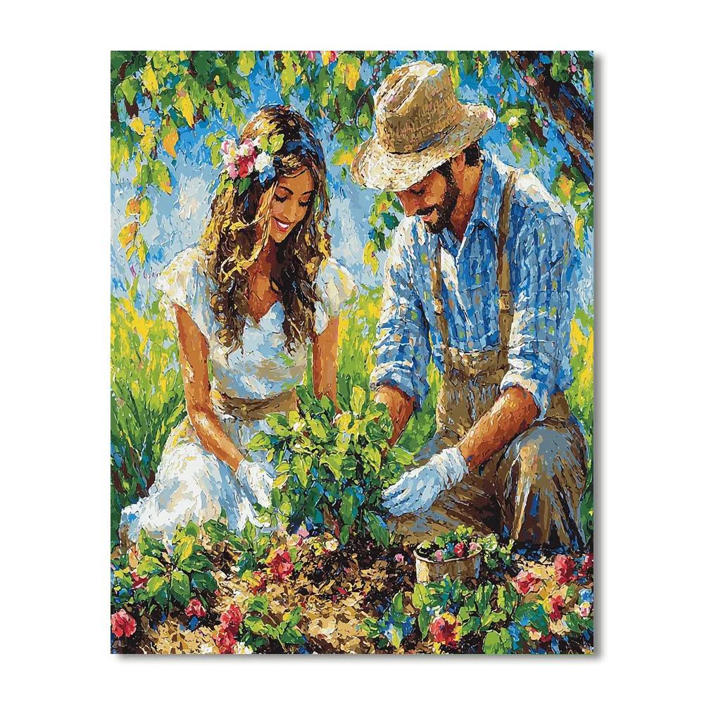 Mom's Garden Of Dreams Numbered Painting Kits