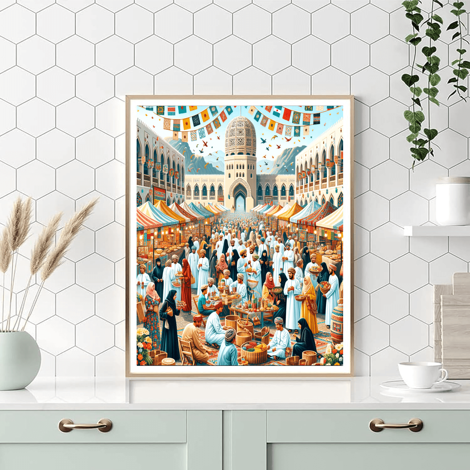 The Omani Festival Paint By Color