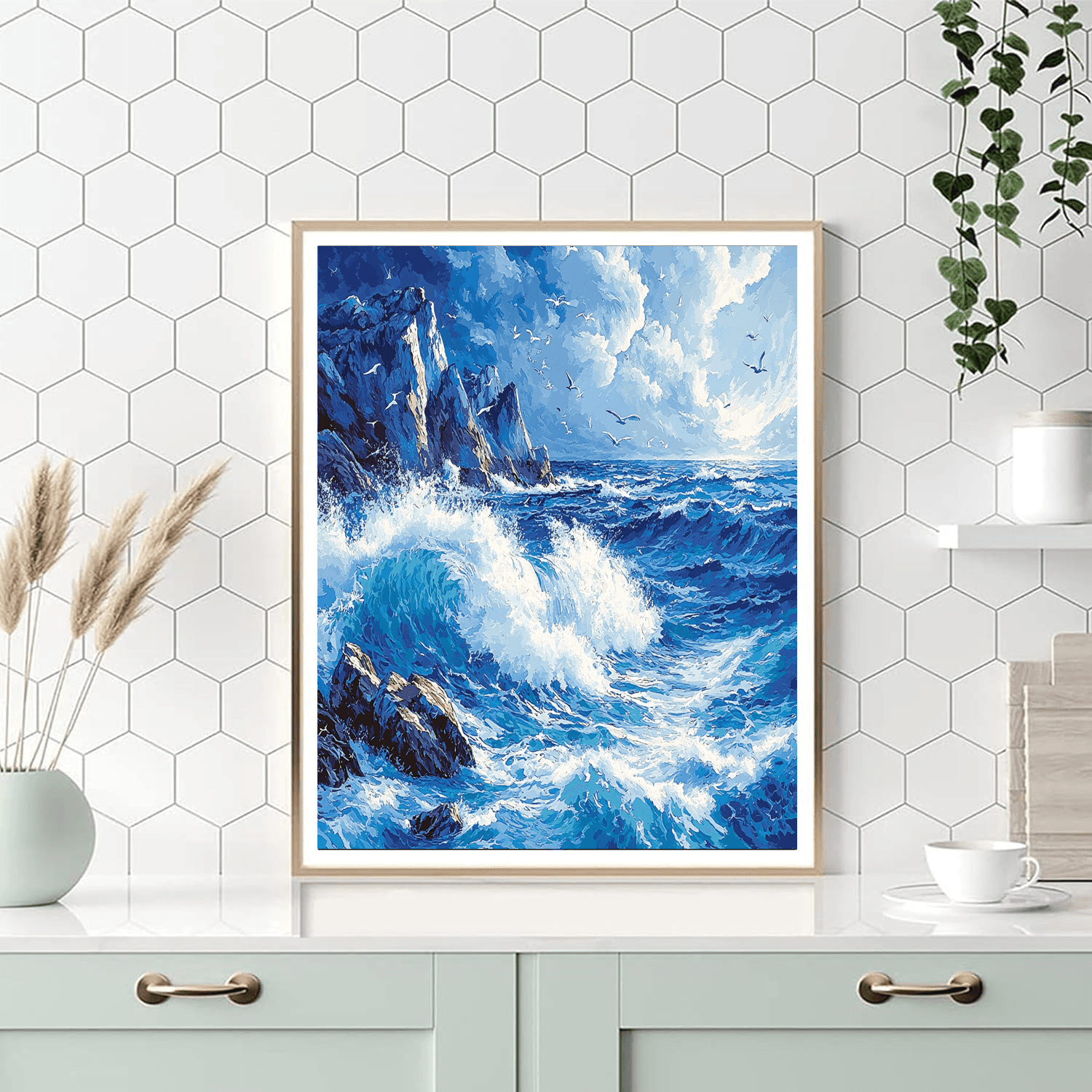 Winslow Homer Inspired Rhythm Of The Ocean  Paint By Numbers Kits