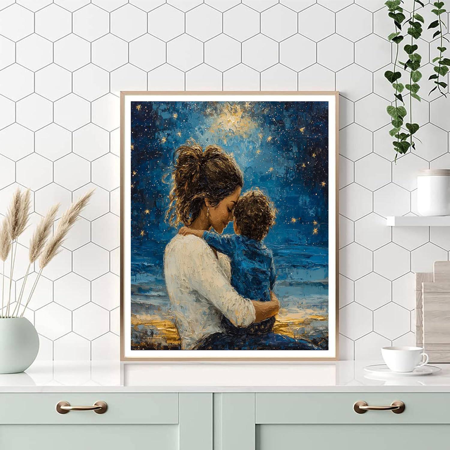 Mothers' Love Knows No Bounds Paint By Numbers