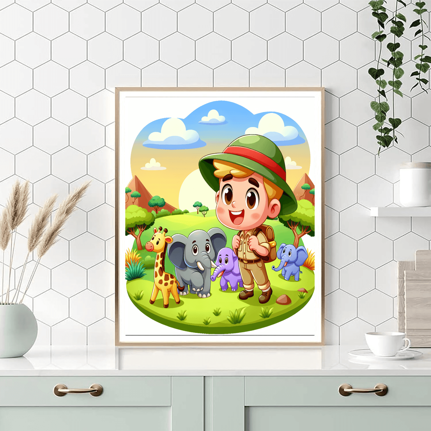 Exploring Safari Paint By Number