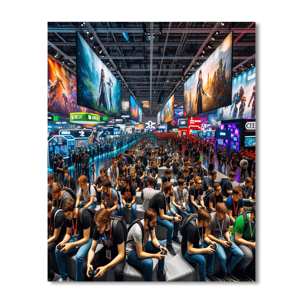 The Tokyo Game Show Paint By Numbers