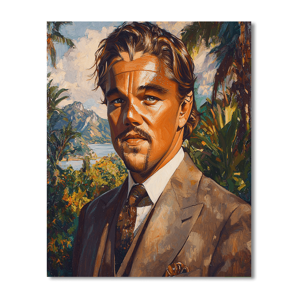 Leonardo Dicaprio: The Odyssey Of An Artistic Visionary Paint By Number