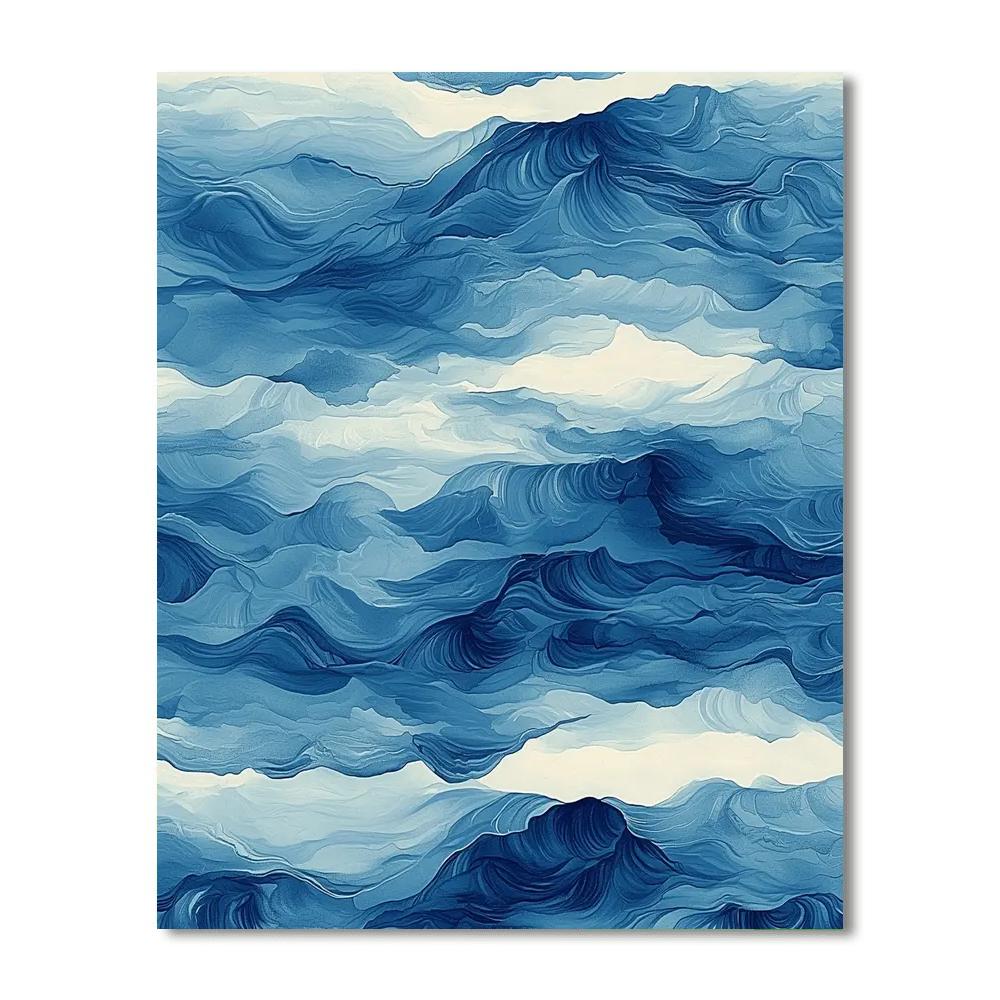 Leonardo Da Vinci Inspired The Enigma Of Water  Paint By Numbers Art