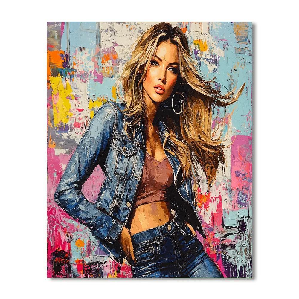 Jessica Biel: The Fearless Spirit Of Erin Paint By Color