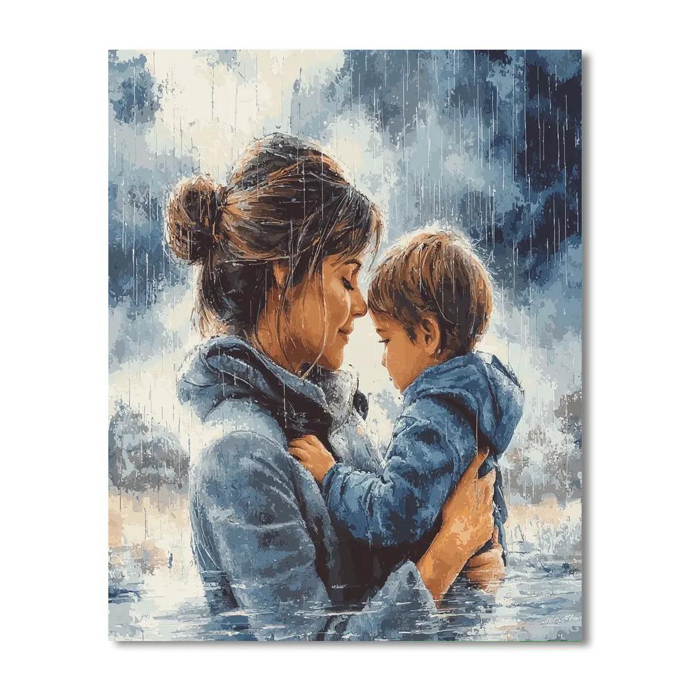 Mom's Healing Touch Painting Number Kit
