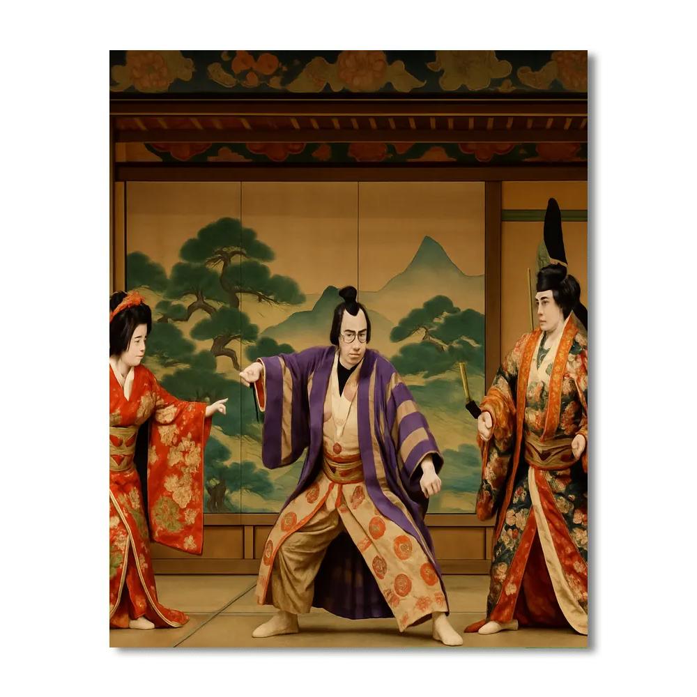 Gion Yodoya Festival - Japan Painting By Numbers Kit