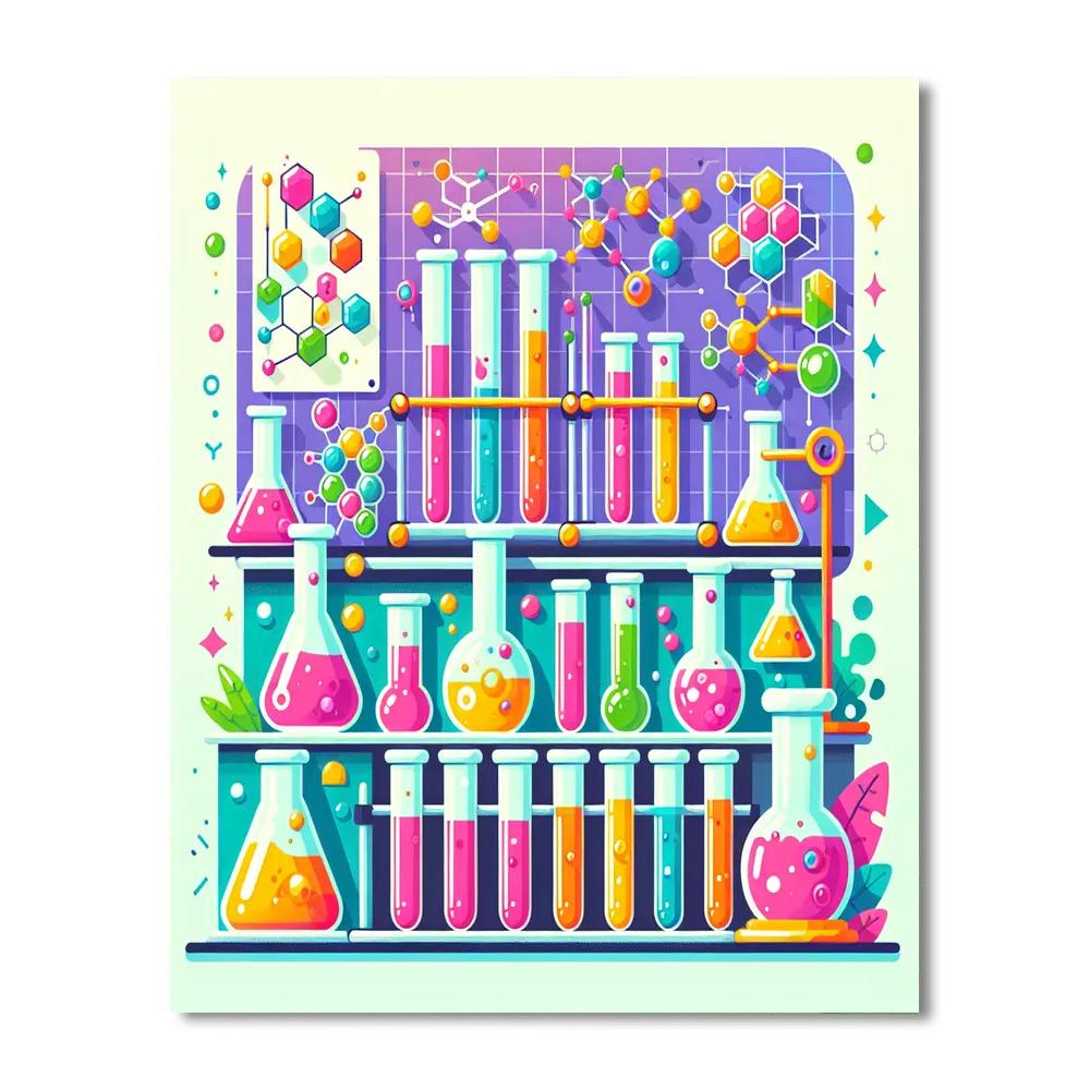 Creative Chemistry Paint By Numbers Kits