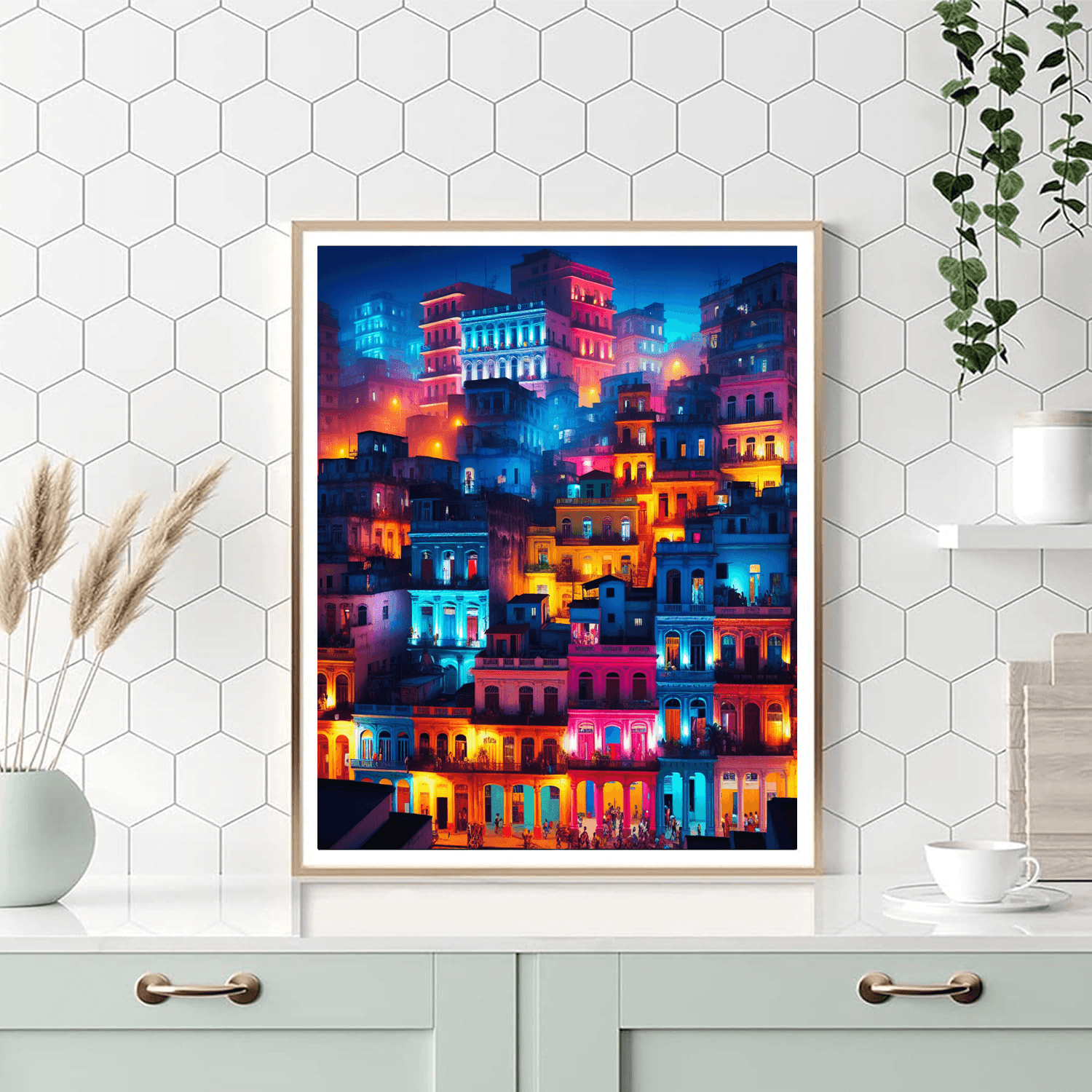 Havana Nights Number Painting