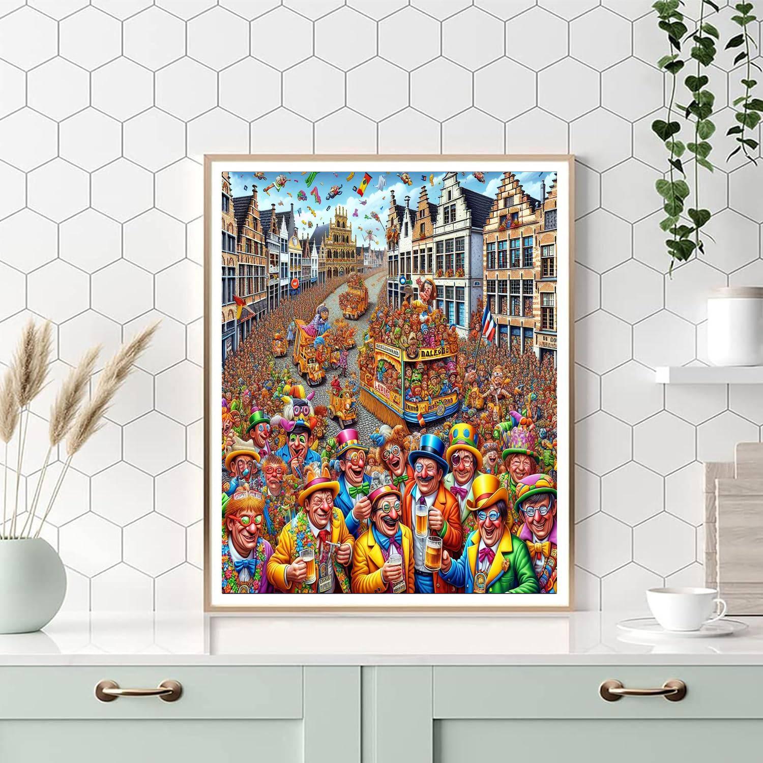 Aalst Carnival - Belgium Numbered Painting Kits