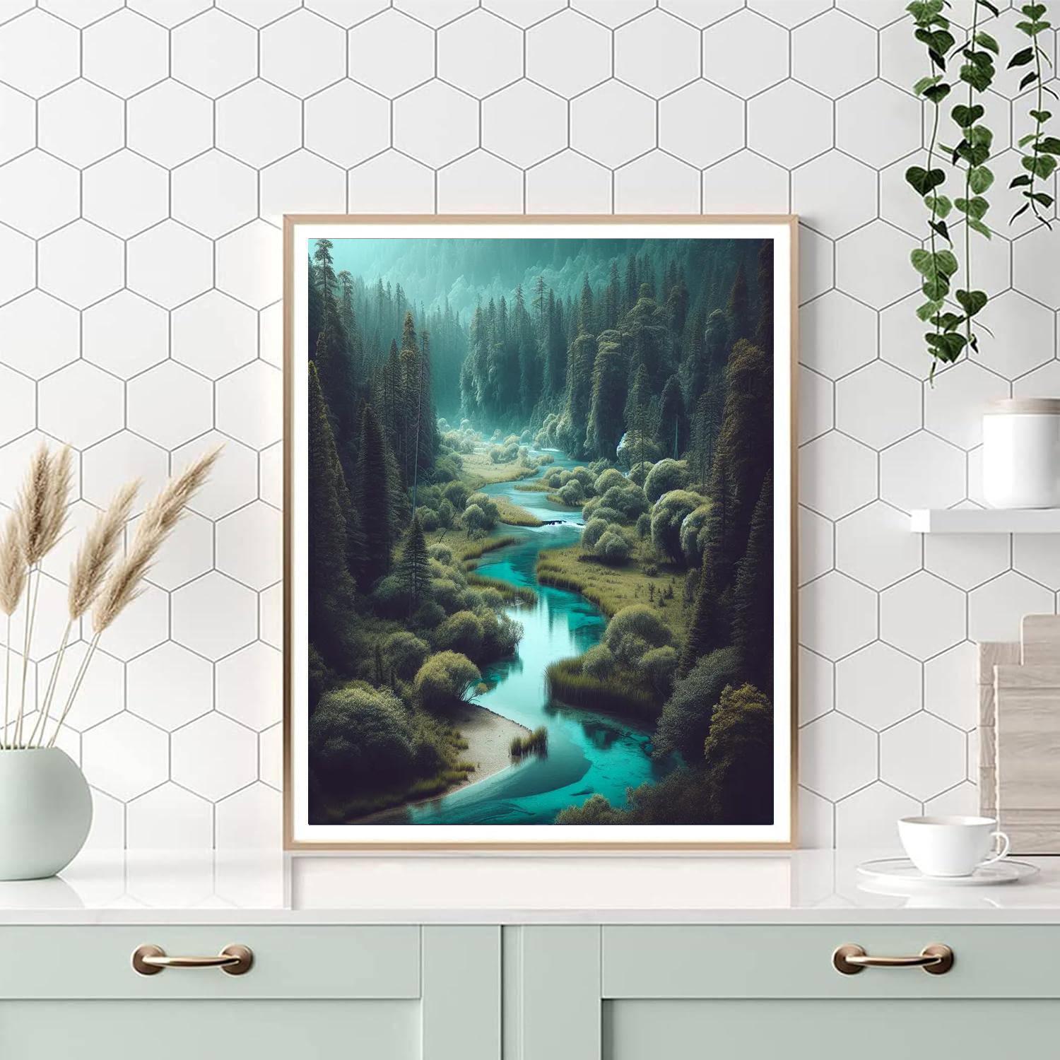 Gentle Creek Wanderlust Painting Number Kit