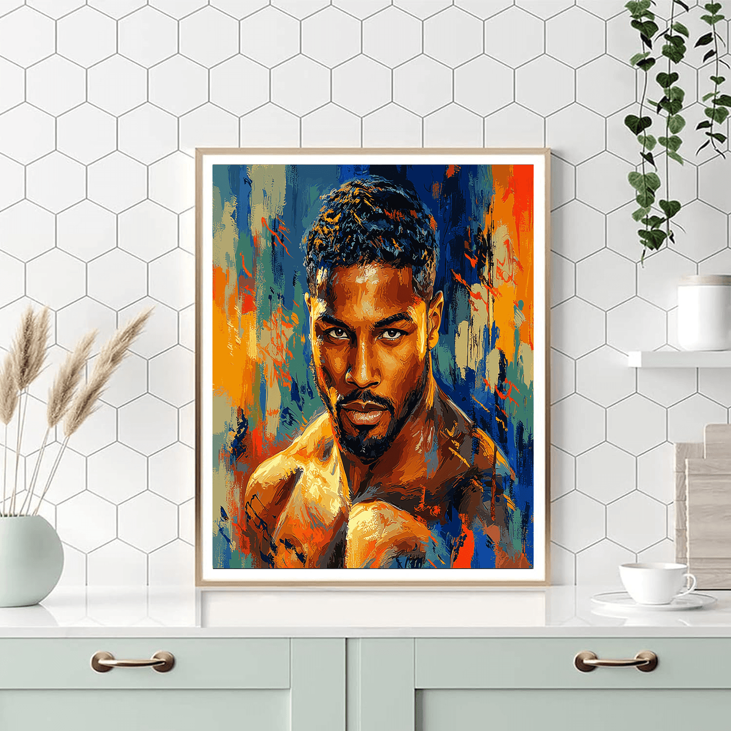 Michael B. Jordan: The Rising Star Of Authenticity Painting By Numbers Kit