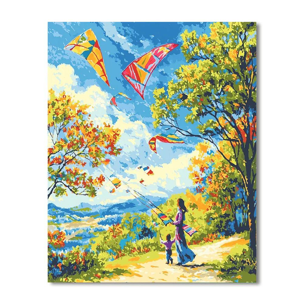Kite Tales Paint By Numbers