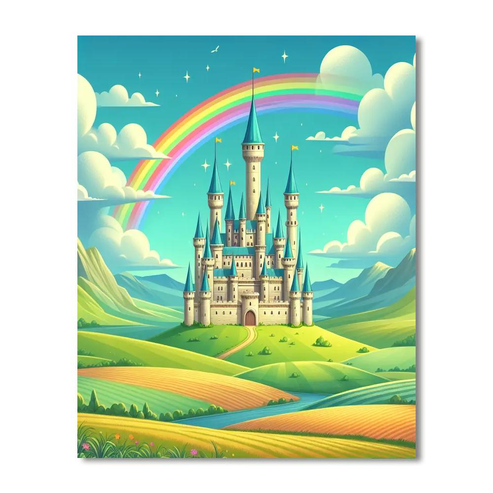 Magical Kingdom Exploration Paint By Numbers Kits