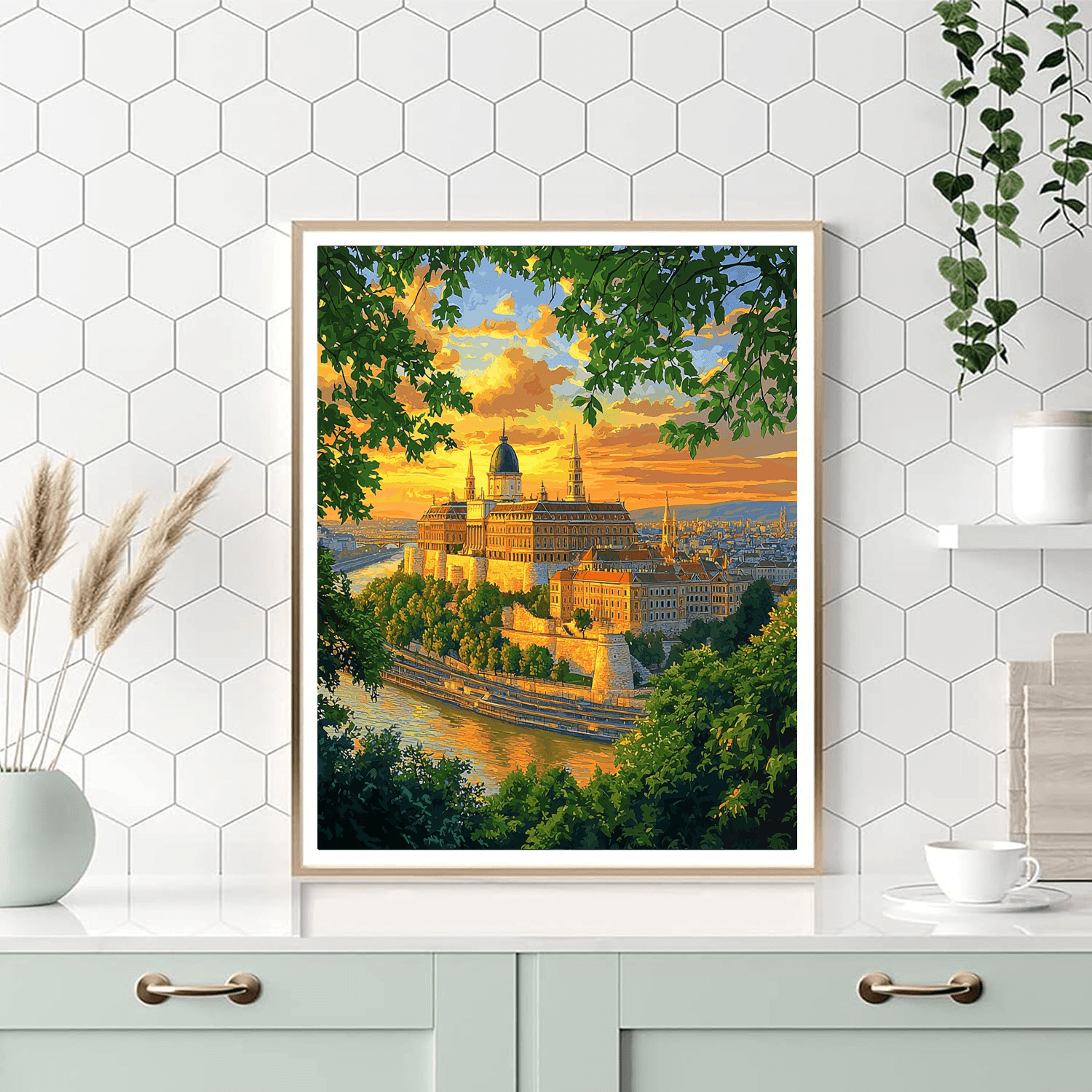 Buda Castle Paint By Numbers