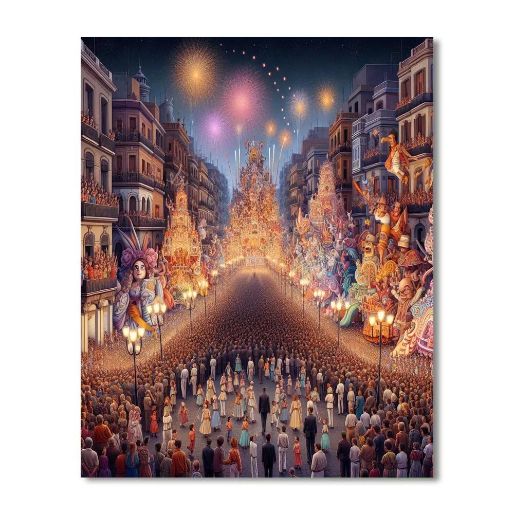 Falles - Spain Paint By Number