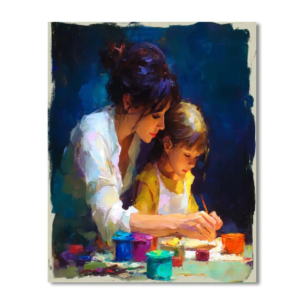 Creative Moments Together Painting By Numbers Kit